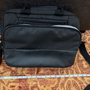 Dell Black Men's Laptop Messenger Bag